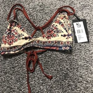 Vintage tapestry swim top NWT